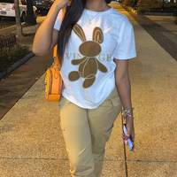 fashion casual printed short sleeve