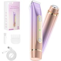Waterproof Dual Head Electric Shaver - Painless Bikini Trimmer
