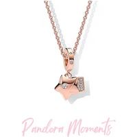 Pandora Prefers Star Necklace Set Cute Niche Design New Pendant Necklace