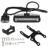 Universal Motorcycle LED Headlight Switch Mount Plug 18 Dual Row Beads Off Road Bikes 12V 35W High Brightness Waterproof Light