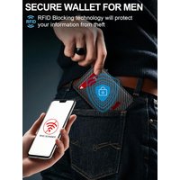 RFID Card Holder – Automatic Pop-Up Wallet (Slim & Secure)