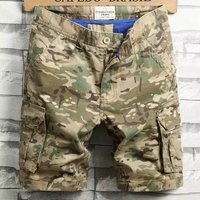 Clothing Camouflage Workwear Jeans Shorts Summer Trendy Logging Shorts Loose Casual Shorts