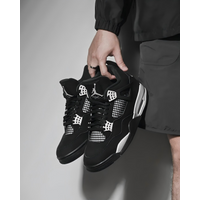 AirJordan4 AJ4Black Thunder God Mid Top Retro Basketball Shoes FQ8138 001