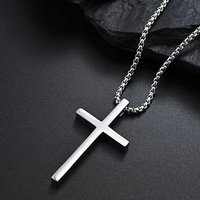 Titanium Chain Hypoallergenic Waterproof Jewelry Gift Him Prom Night Layered Look Design 023