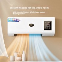 Portable Wall Mounted Air Conditioner & Heater Remote Control Dual Mode Cooling & Heating PTC Fast Heating 1800W 15㎡ Coverage