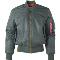 Clothing Jacket Double sided BF Loose Short Couple Ai Forc Pilot Ma1 Baseball Ins
