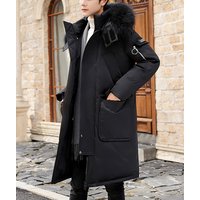 2023 Long Down Jacket Winter Trendy Thickened Outdoor Jacket Work Wear