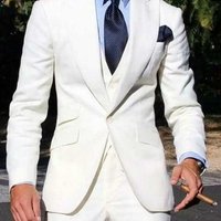 Clothing Suit Three Piece Slim Wedding Groom Best Man Suit