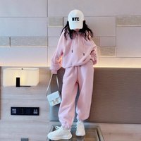 Spring 2024 Style Stylish Hoodie Medium Large Autumn Sports Two piece Set Trendy