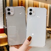 Suitable Aple 16 14PROMAX Transparent Thickened Anti Fall Protective Cover Iphone15 Precise Hole Mobile Phone Case