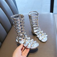 Gladiator Sandals High Top Roman Studded Sandals Summer Fashion Footwear