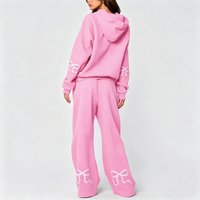 Trendy Bow Hoodie Sweatshirt Long Sleeve Casual Pullover Stylish Bow Design Soft Polyester Fabric Comfortable Loungewear