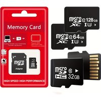 Real Memory 32GB/ 64GB /128 GB TF Flash Memory Card Class 10 Micro SD Microsd hc Card Adapter SD Memory Card Class10 With Adapter