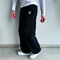 Men’s Clothing Cross Border Embroidered Zipper Sweatpants Casual Trousers High Street Hip Hop Rap Street US Size Men And Women Sweatpants Wholesale