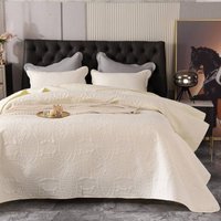 3 Piece Washable Cotton Bed Cover Ultra Sonic Stitching Quilt Outer Single Bed Cover All Season Design Bedding Sets