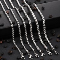 Stainless Hip-Hop Trend Men’s Simple Versatile Non-Fading Titanium Steel Necklace