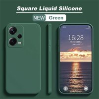 Liquid Silicone Case Xiaomi 13 12 Plus Turbo Soft Cases Redmi Note 12S 11 10 9 8 Pro 11S Protection Cover