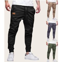  Casual Jogger Pants – Streetwear Inspired Elastic Waist Trousers Adjustable Drawstring 