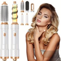 5-in-1 Hot Air Brush Set With Replaceable Brush Heads, Hair Dryer Styling Tool, Gifts For Women, Mother's Day Gift