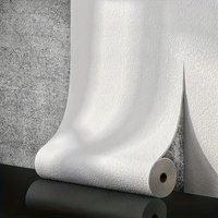 Self Adhesive Wallpaper Linen Foam Background Bedroom Cozy Home Waterproof Moisture Proof Wall Stickers Rental Room