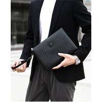 New business men's hand bag personality tiger head multi-layer mobile phone bag key bag