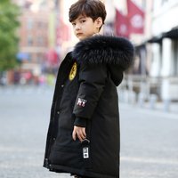 s Clothing Medium Long Duck Down Casual Coat