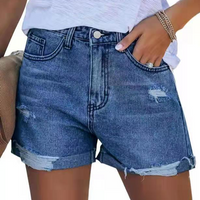 jeans ripped denim shorts