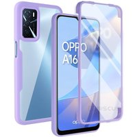 Case OPPO A16 A15S A16S A92S A74 A53S A54 A55 A93 A9 2020 A72 Luxury 360 Full Protective Shockproof Case Realme