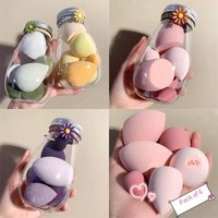 Makeup Egg 8 Pieces Super Soft Sponge Air Cushion Powder Puff Makeup Egg Delicate Guo Xiaoniu Houndstooth Powder