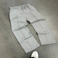 2025 Fashion Pure Sport Pants Streetwear Protect Sweatpants Y2K High Street Hip Hop Baggy Casual Loose Elastic Waist Jogging Pants