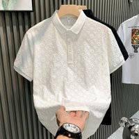 Internet Famous Half European Product Niche, High-end Andtrendy Brand, Light Luxury Men's T-shirt, Short Sleeved
