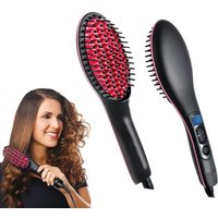 Electric Hair Straightening Brush Hot Comb Adjustable Temperature Hair Straightener Professional Women’s Hair Heating Comb
