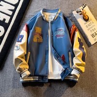 Baseball Uniform Spring Autumn Trendy Couple Towel Embroidery Clothes Trendy Versatile Jacket