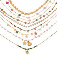 Women’s Jewelry Titanium Steel Necklace Accessories High End Bohemian Clavicle Chain Holiday Stainless Steel Necklace Accessories