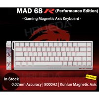 FGG Original MADLIONS Mad 60 68 HE E sport Magnetic Switch Keyboard 0.02 RT 8K HZ Wired RGB Hot Swap 0.125ms Latency