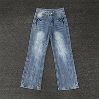 Clothing Jeans 2025 Summer Trend Straight Flared Slim Pants