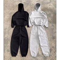 Cross Border Hooded Casual Comfortable Street Style All Match American Sweatshirt Leggings Suit Stock