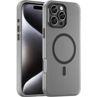 Suitable IPhone 16Pro Max Matte Skin Feel Magnetic Mobile Phone Case 11 16 Soft Shell Mobile Phone Protective Case