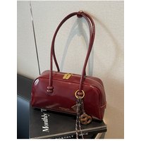 Doctor Bag Niche Retro Underarm Bowling Bag Female Autumn Winter Fashion Trend Large Capacity Shoulder Bag