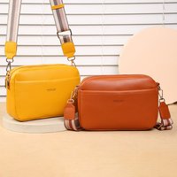 Trendy PU Body Bag Small Shoulder Bag Solid Style