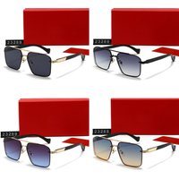 New Men's And Women's Frameless Fashion Trend Glasses Driving Travel Vacation Sunglasses 23289