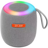 New Sh-309 Colorful Fabric Wireless Bluetooth Outdoor Portable Card Insertion Gift Mini Speaker