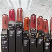 Kiko Double Headed Lipstick Transparent Mirror Lip Gloss Non Stick Cup Non Fading Oil Sexy Rich Lip Gloss Nature Makeup