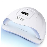 SUNX5 80W UV LED Nail Lamp Manicure Nail Dryer All Gels Polish Sun Light Infrared Sensing 30 60 99s Timer LCD Display