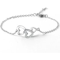 Original design fashion light luxury eight pointed star moon sun bracelet female niche high end non fading ins style hand jewelry