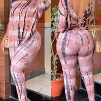 Clothing Waist raising Hip lifting Seamless High Elastic Fashion Printed Casual Yoga Pants + Tops 2 piece Set