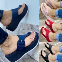 Sandals Summer Casual Fashion Flip Flops Platform Wedges Sandals Party Peep Toe Shoes Outdoor Slippers