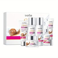 Snail Recombinant Collagen Six Piece Moisturizing and Skincare Set Gift Box, Moisturizing and Nourishing Skin, Making Skin Tight and Elastic