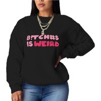 Women's Printed Casual Loose Long-sleeved Hoodie