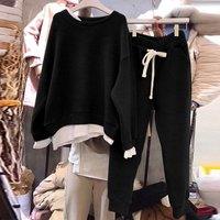 Clothing Sports Leisure Suit Style Fashionable Age Reducing Two Piece Set